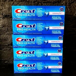 5 Crest Toothpaste Bundle